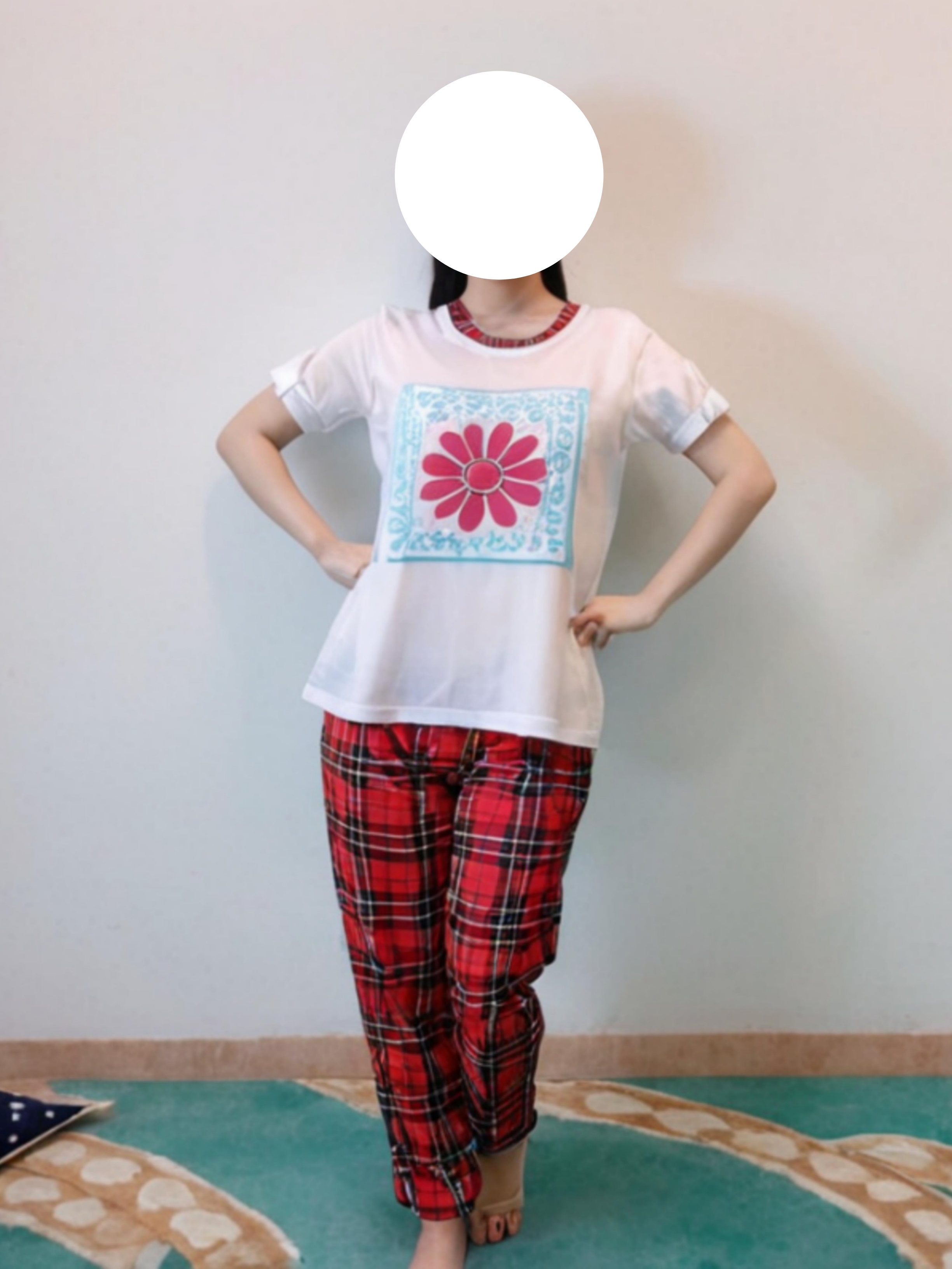 SOFT COTTON PAJAMA SUIT -D101