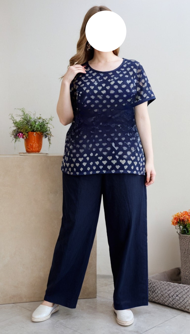 SOFT COTTON PAJAMA SUIT -D100